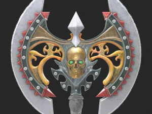 fantasy axe1 3D Model