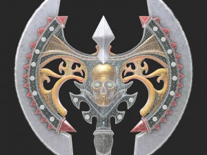 fantasy axe1 3D Модель