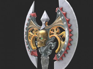 fantasy axe1 3D Модель
