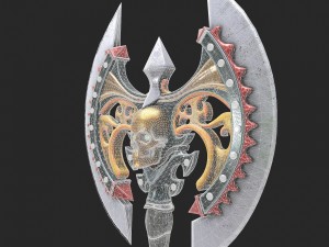fantasy axe1 3D Модель