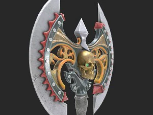 fantasy axe1 3D Model