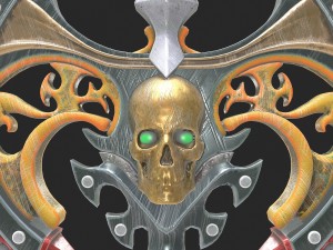fantasy axe1 3D Модель