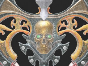 fantasy axe1 3D Модель