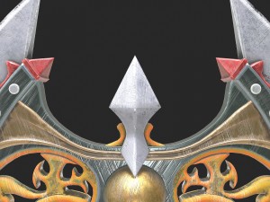 fantasy axe1 3D Модель