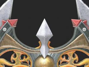 fantasy axe1 3D Model