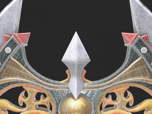 fantasy axe1 3D Модель