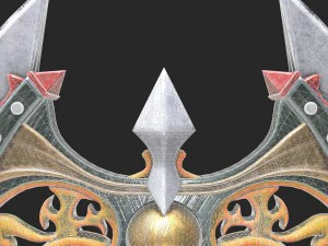 fantasy axe1 3D Model
