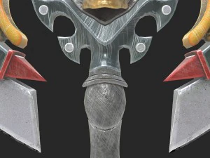 fantasy axe1 3D Model