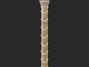 fantasy axe1 3D Model