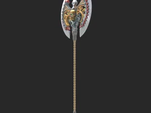 fantasy axe1 3D Model