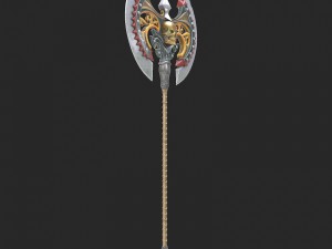 fantasy axe1 3D Модель