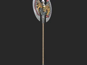 fantasy axe1 3D Model
