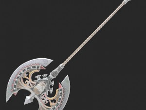 fantasy axe1 3D Модель