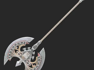 fantasy axe1 3D Model