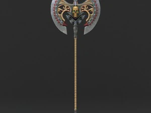 fantasy axe1 3D Model