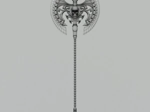 fantasy axe1 3D Model