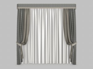 curtains1 3D Model
