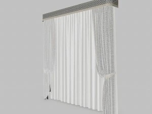 curtains1 3D Model