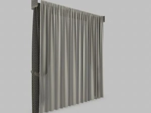 curtains1 3D Model
