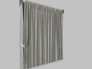curtains1 3D Model