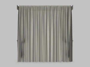 curtains1 3D Model