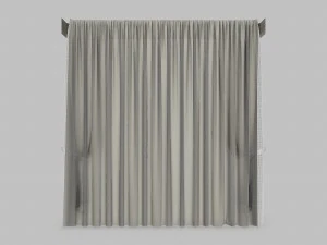 curtains1 3D Model