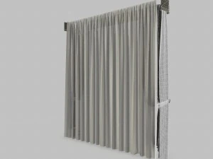 curtains1 3D Model