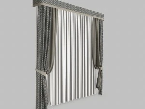 curtains1 3D Model