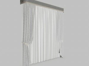 curtains1 3D Model
