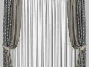 curtains1 3D Model