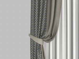 curtains1 3D Model