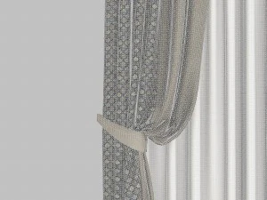 curtains1 3D Model