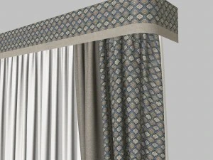 curtains1 3D Model