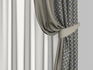 curtains1 3D Model