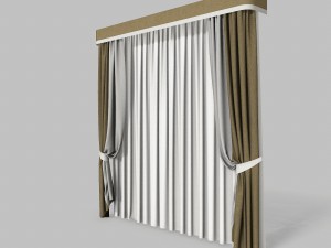 curtains 2 Modelo 3D