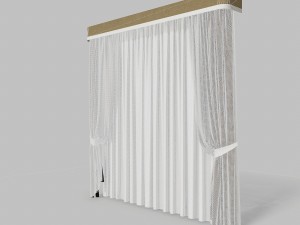 curtains 2 Modelo 3D