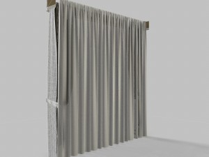 curtains 2 Modelo 3D
