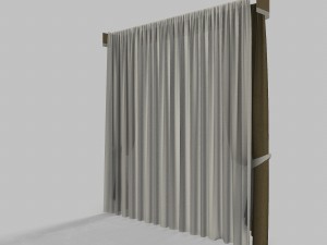 curtains 2 Modelo 3D
