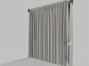 curtains 2 Modelo 3D