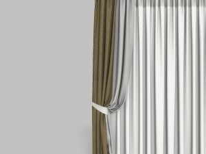 curtains 2 Modelo 3D