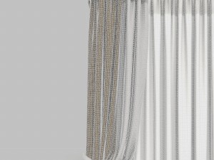 curtains 2 Modelo 3D