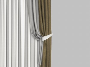curtains 2 Modelo 3D
