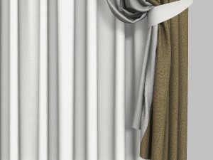 curtains 2 Modelo 3D