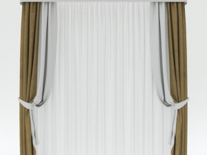 curtains 2 Modelo 3D