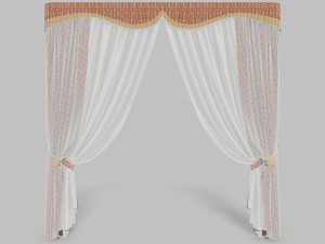 curtains 3 3D Модель