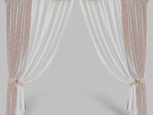 curtains 3 3D Модель