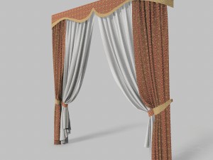 curtains 3 3D Модель
