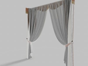 curtains 3 3D Модель