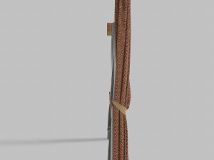 curtains 3 3D Модель
