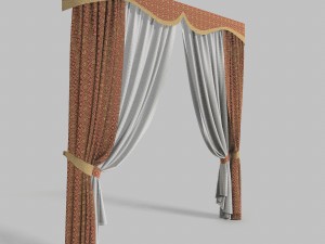 curtains 3 3D Модель